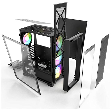 Корпус ATX Miditower Montech Air 1000 Premium Black