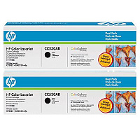 Картридж HP CC530AD Black для CLJ CP2025/CM2320 двойная упаковка