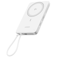 Внешний аккумулятор Ugreen PB570 (75983B) MagFlow Air Ultra-Slim Magnetic 10000mAh 30W White