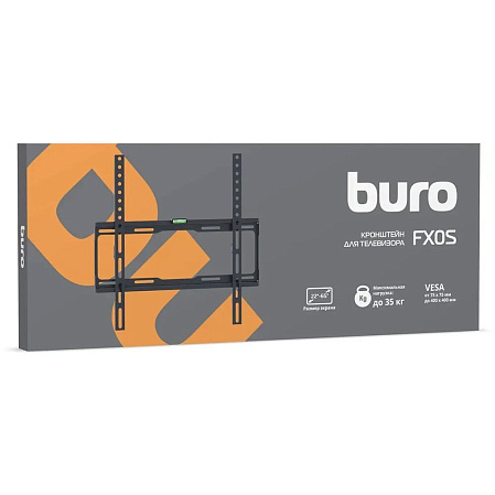 Кронштейн фиксированный Buro FX0S 22-65' до 35кг Vesa до 400x400