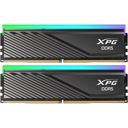Модуль памяти DIMM 32Gb 2х16Gb DDR5 PC48000 6000MHz ADATA XPG Lancer Blade Black (AX5U6000C3616G-DTLABRBK)