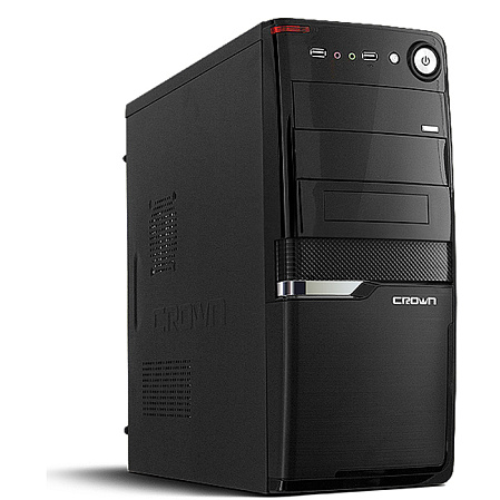 Корпус ATX Miditower Crown CMC-SM160 400W (CM-PS400W) black