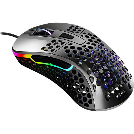 Мышь Xtrfy M4 RGB Glossy Gray проводная