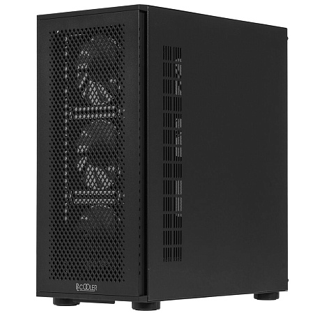 Корпус ATX Miditower PcCooler ME200 Mesh BK Black