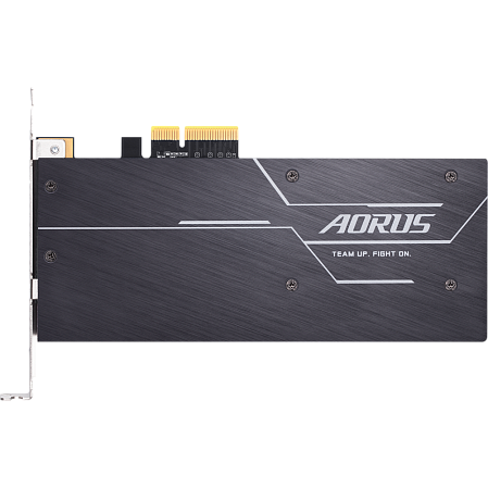 Внутренний SSD-накопитель 1000Gb Gigabyte AORUS RGB AIC (GP-ASACNE2100TTTDR) PCIe NVMe 3.0 x4