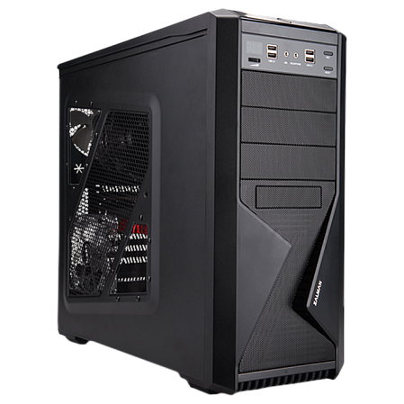 Корпус ATX Miditower Zalman Z9 Plus Black