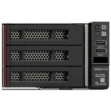 Платформа Lenovo 7Z73TA8500 SR650 V2 Xeon Silver 4309Y (8C 2.8GHz 12MB Cache/105W), 32GB  (1x32GB, 3200MHz 2Rx4 RDIMM), 8 SAS/SATA, 9350-8i, 1x750W Platinum, 5