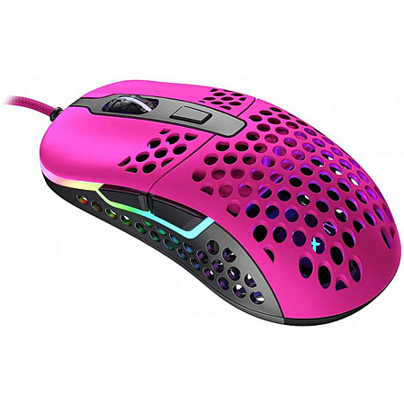 Мышь Xtrfy M42 RGB Pink проводная