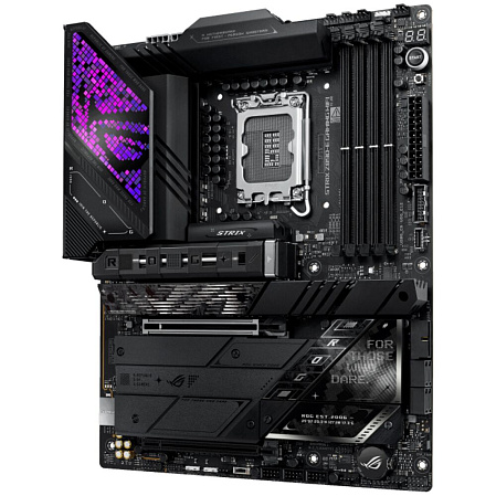 Материнская плата ASUS ROG Strix Z890-E Gaming WiFi Z890 Soc-1851 4xDDR5, 4xSATA3, RAID, 7хM.2, 2xPCI-E16x, 10xUSB3.2, 4xUSB3.2 Type C, DP, HDMI, WiFi, 5Glan, ATX