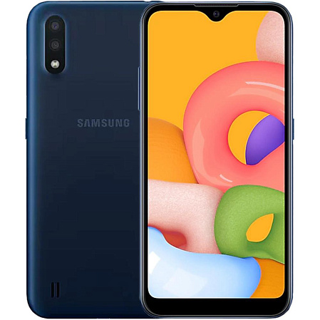 Смартфон Samsung Galaxy A01 SM-A015 16Gb синий