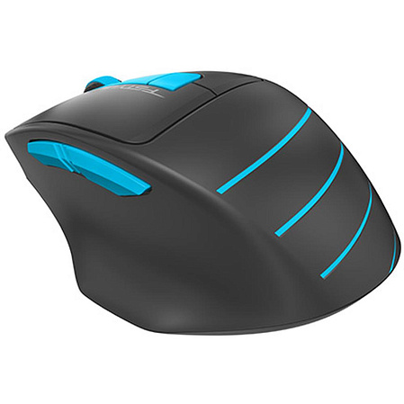 Мышь беспроводная A4Tech Fstyler FG30 Grey/Blue Wireless