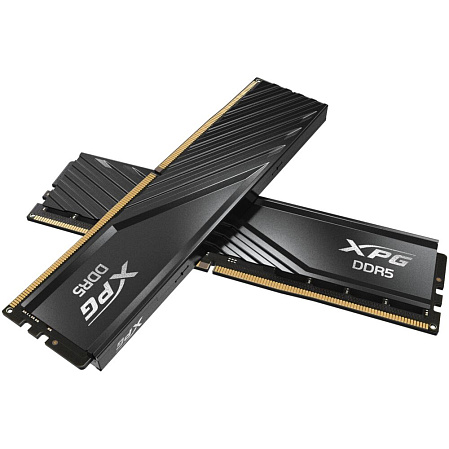 Модуль памяти DIMM 32Gb 2х16Gb DDR5 PC51200 6400MHz ADATA XPG Lancer Blade Black (AX5U6400C3216G-DTLABBK)