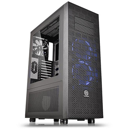 Корпус ATX Fulltower Thermaltake Core X71 Tempered Glass CA-1F8-00M1  WN-00 Black