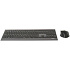 Клавиатура+мышь Rapoo 9500M Wireless Black