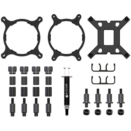 Система водяного охлаждения ID-Cooling FX360 Pro Black 1150/1155/S1156/1151/1200/1700/1851, AM4/AM5