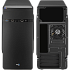 Корпус MicroATX Minitower AeroCool Qs-180 450W Black