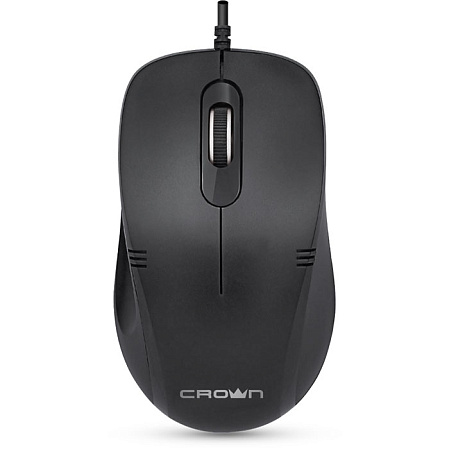 Мышь Crown CMM-501 Silent Optical Black проводная
