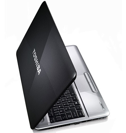 Ноутбук Toshiba Satellite L500-1ZV Cel M900/2/160/DVD/15.6"/Dos