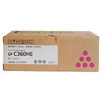 Картридж Ricoh SP C360HE Magenta для SP C360DNw/SP C360SNw/SP C360SFNw/SP C361SFNw. (6000стр) 408186