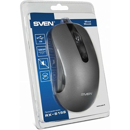 Мышь Sven RX-515S Grey проводная