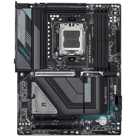 Материнская плата Gigabyte X870 Gaming X WiFi7 Socket-AM5 AMD X870 4xDDR5, 4xSATA3, RAID, 3xM.2, 3xPCI-E16x, 4xUSB3.2, 2xUSB3.2 Type C, DP, HDMI, 2.5Glan, WiFi, ATX Ret