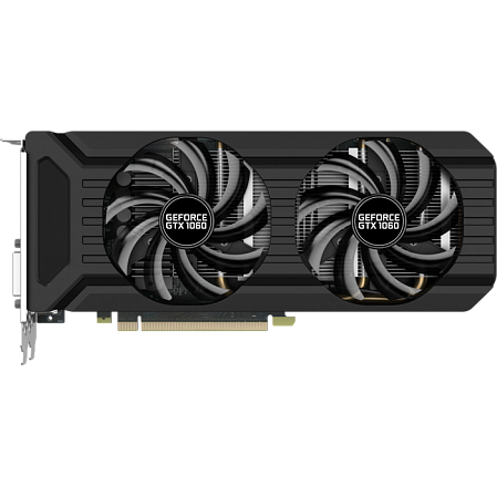 Видеокарта Palit GeForce GTX 1060 6144Mb (PA-GTX1060 Dual 6G) DVI-D, HDMI, 3xDP Ret