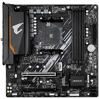Материнская плата Gigabyte B550M AORUS Elite AX Socket-AM4 AMD B550 4xDDR4, 4xSATA3, RAID, 2xM.2, 2xPCI-E16x, 4xUSB3.2, DVI-D, HDMI, WiFi, Glan, mATX Ret