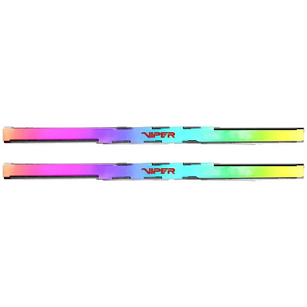 Модуль памяти DIMM 64Gb 2х32Gb DDR5 PC41600 5200MHz Patriot Memory Venom RGB Black (PVVR564G520C40K)