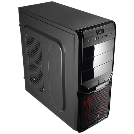 Корпус ATX Miditower AeroCool V3X Advanced Black Edition 600W Black 