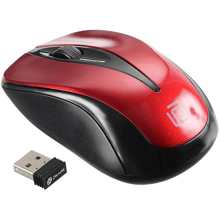 Мышь беспроводная Oklick 675MW Black/Red Wireless