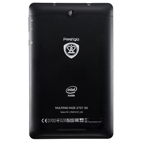 Планшет Prestigio Multipad PMT3757 3G 1.2ГГц/1Гб/8Гб/7" 1024*600 IPS/WiFi/GPS/Bluetooth/3G/Android 5.1, черный