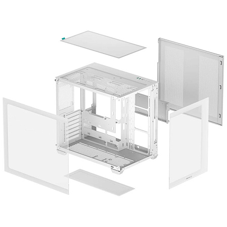 Корпус ATX Miditower Deepcool CG530 WH White