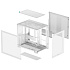 Корпус ATX Miditower Deepcool CG530 WH White