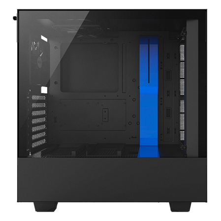 Корпус ATX Miditower NZXT H500 CA-H500B-BL Black/Blue