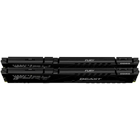 Модуль памяти DIMM 64Gb 2х32Gb DDR5 PC44800 5600MHz Kingston Fury Beast EXPO Black (KF556C36BBE2K2-64)