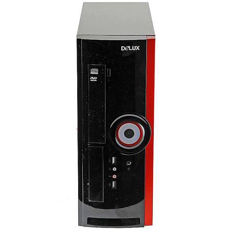 Корпус MicroATX Minitower Delux DLC-116 400W Black