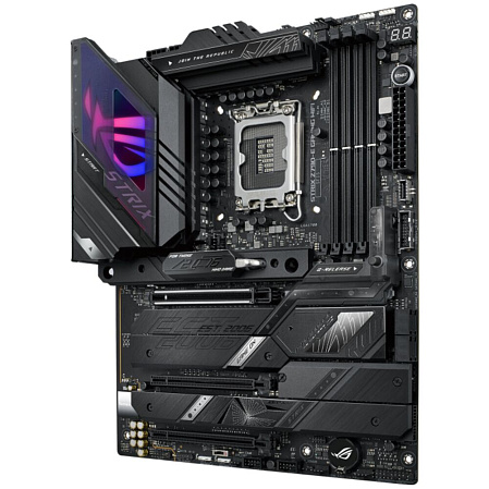 Материнская плата ASUS ROG Strix Z790-E Gaming WiFi II Z790 Socket-1700 4xDDR5, 4xSATA3, RAID, 5xM.2, 3xPCI-E16x, 10xUSB3.2, 2xUSB3.2 Type C, DP, HDMI, WiFi, Glan, ATX
