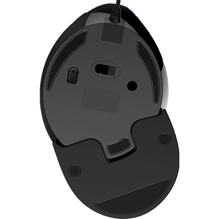Мышь Delux KM-M618 Plus RGB Black проводная