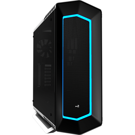 Корпус ATX Miditower AeroCool P7-C1 Tempered Glass white