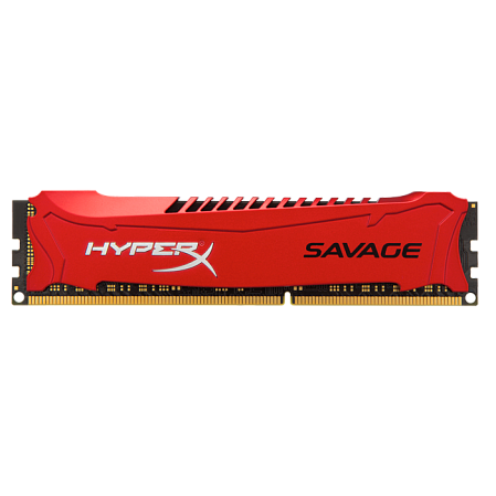Модуль памяти DIMM 4Gb DDR3 PC19200 2400MHz Kingston HyperX Savage Red (HX324C11SR/4)