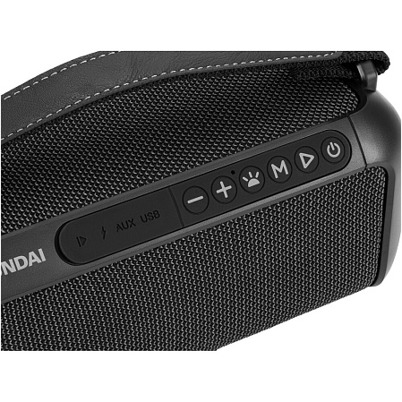 Портативная bluetooth-колонка Hyundai H-PS1007 Black