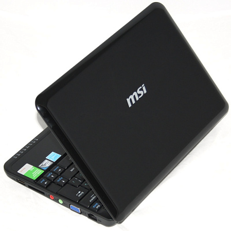 Нетбук MSI Wind U100-253RU/Atom N280/1Gb/160Gb/BT/WF/XP/10" Черный