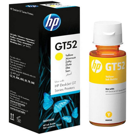 Чернила HP M0H56AE GT52 Yellow для HP Ink Tank