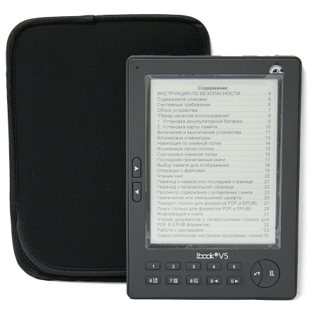 Электронная книга LBook eReadeR V5 Light black 