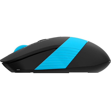 Мышь беспроводная A4Tech Fstyler FG10S Black/Blue silent Wireless
