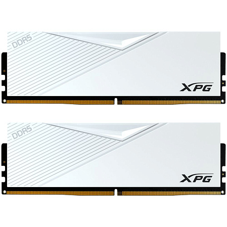 Модуль памяти DIMM 32Gb 2х16Gb DDR5 PC48000 6000MHz ADATA XPG Lancer White (AX5U6000C3016G-DCLAWH)