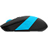 Мышь беспроводная A4Tech Fstyler FG10S Black/Blue silent Wireless
