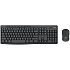 Клавиатура+мышь Logitech Wireless Combo MK370 Black