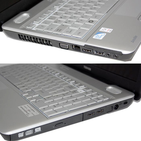 Ноутбук Toshiba Satellite L500-1WP Core i3-330M/4Gb/320G/DVD/ATI 5145/15.6"/Win7 HP