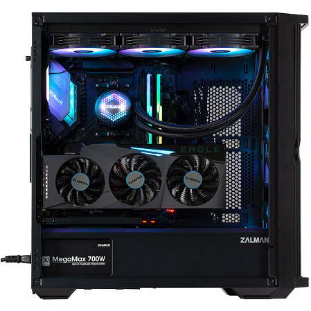 Корпус ATX Miditower Zalman Z10 Duo Black